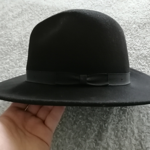 Magill Black Brim Hat Size Large Made in U.S.A - Picture 4 of 9